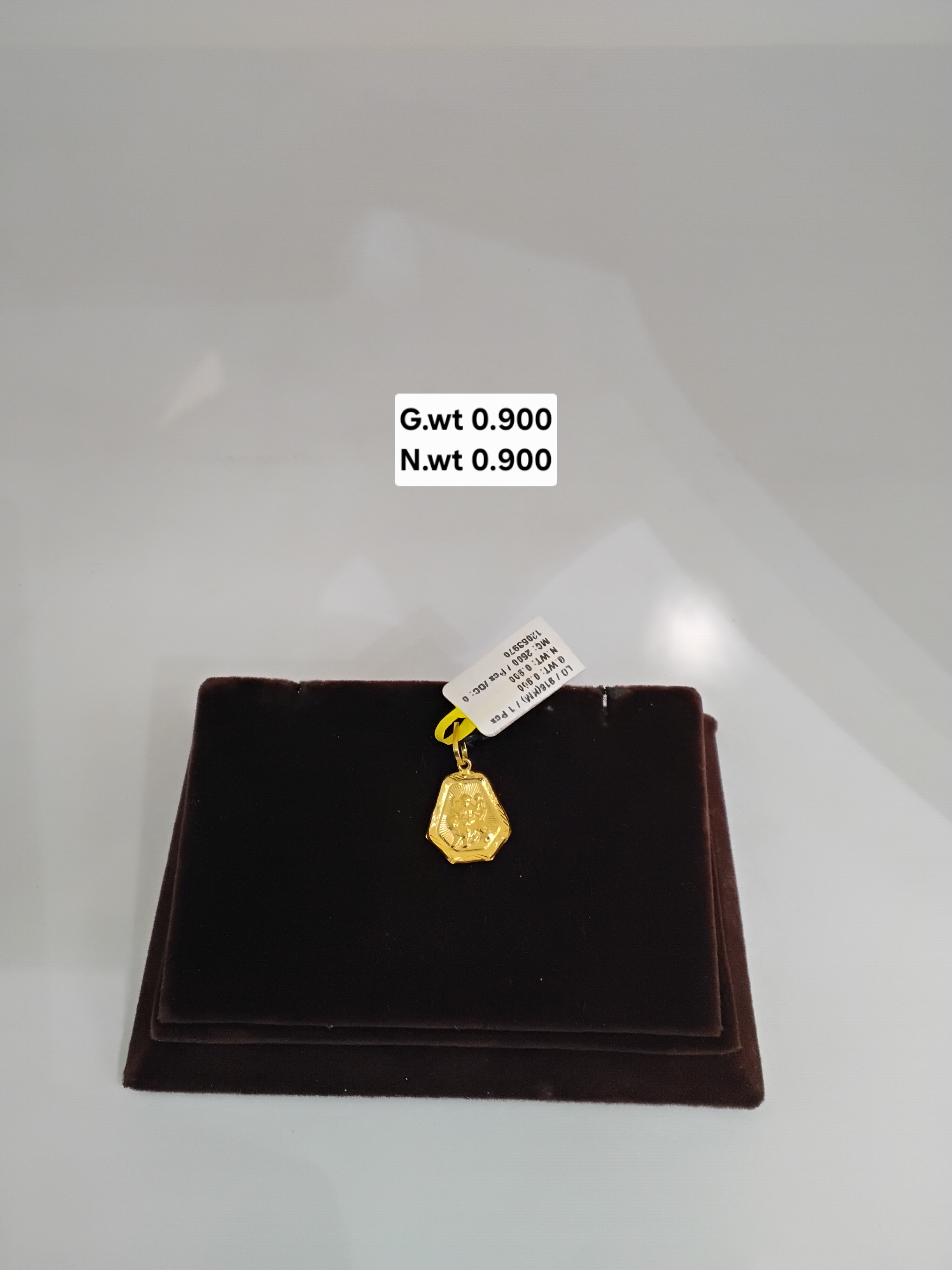 Gold Goddes Pendant