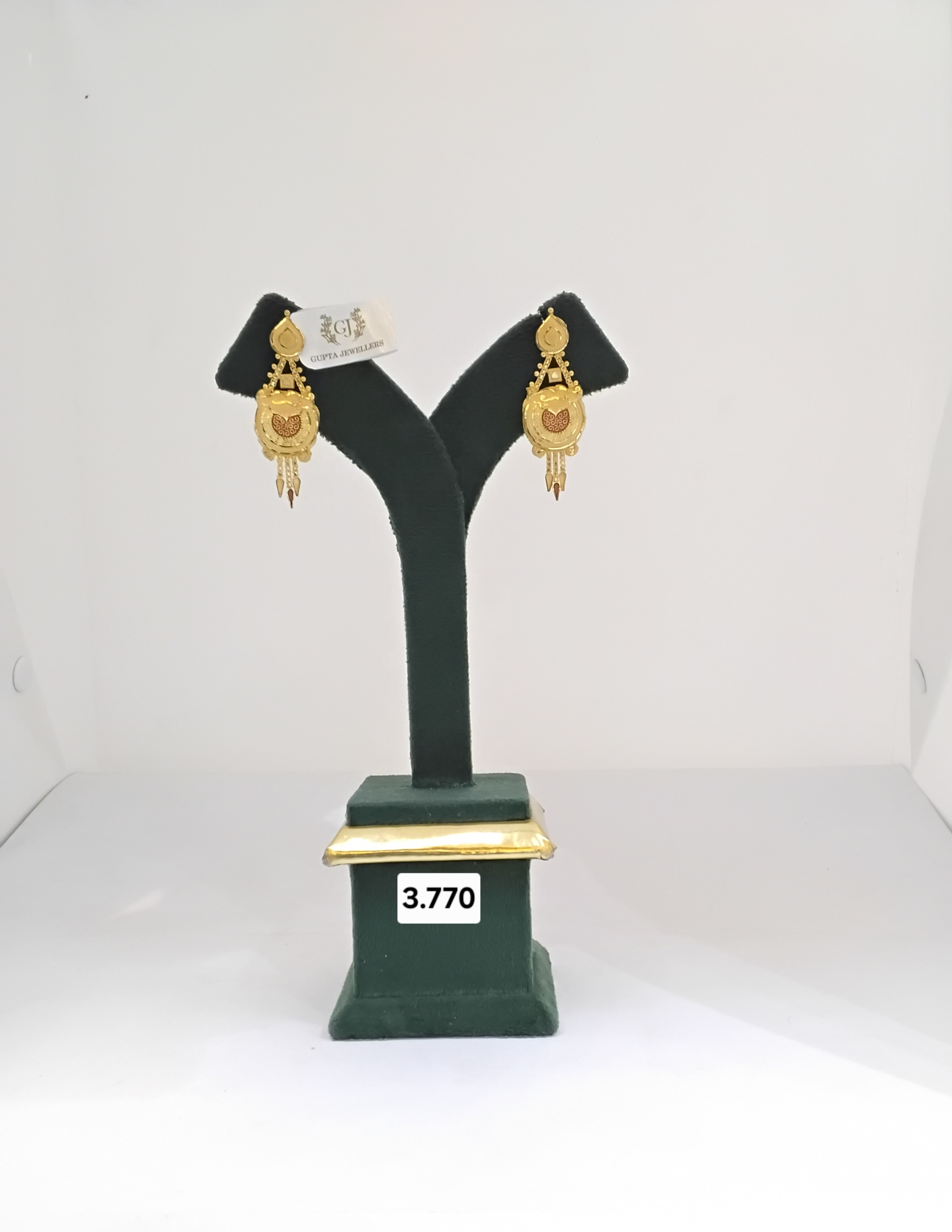 Antique Tribal Drop Earrings