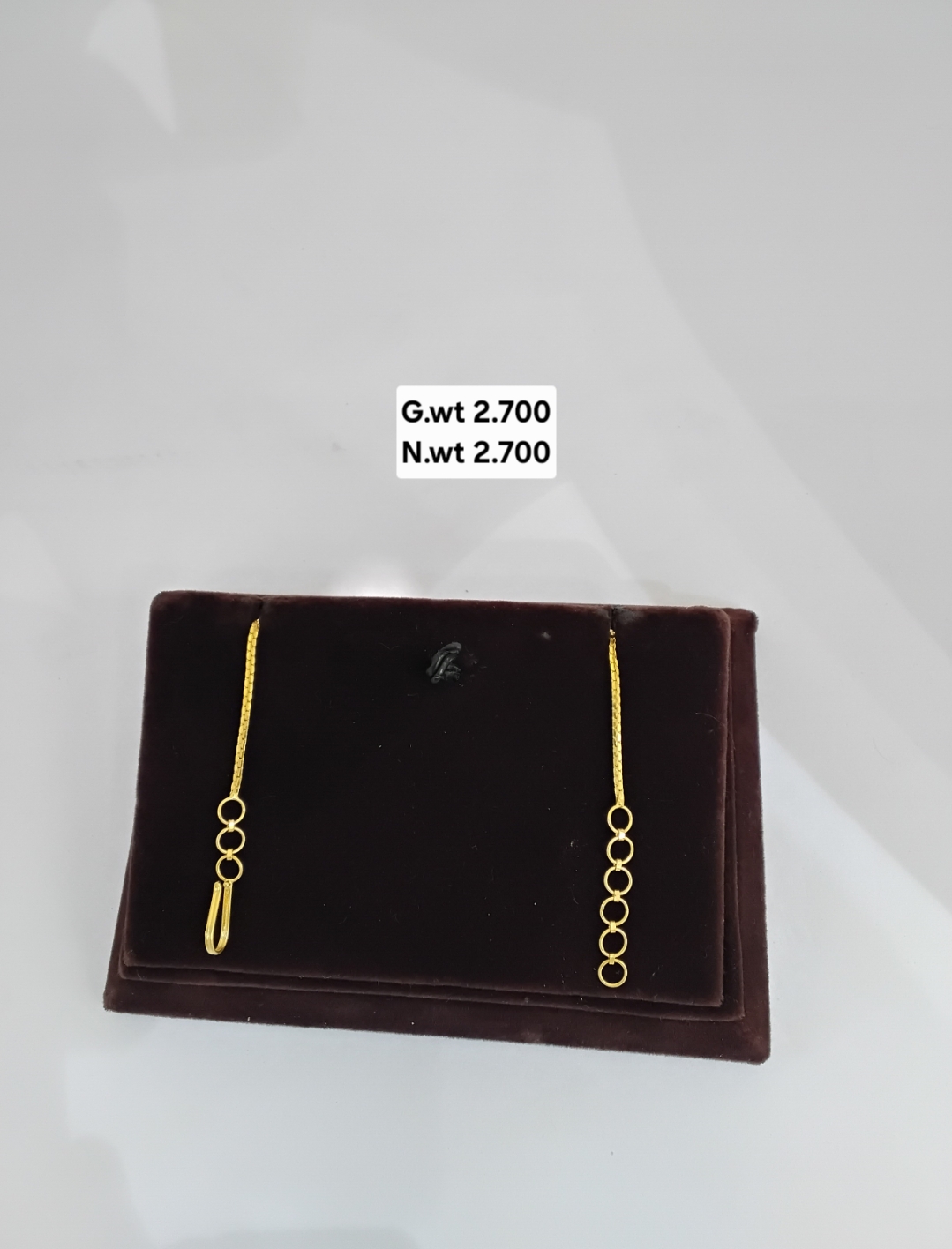 Om Gold Pendant 