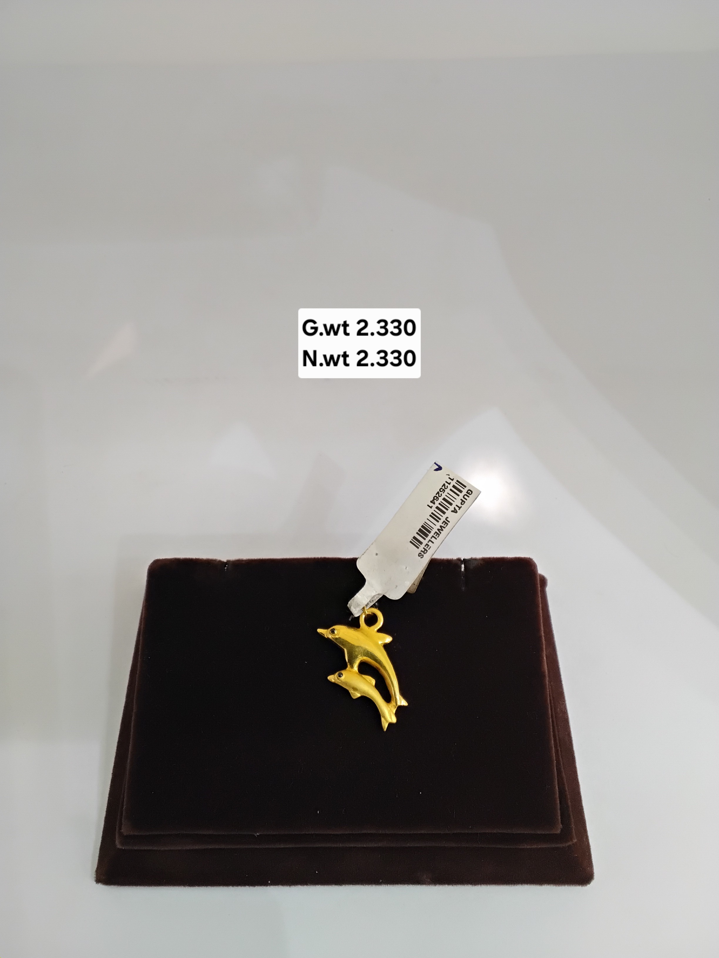 Double Dolphin Pendant