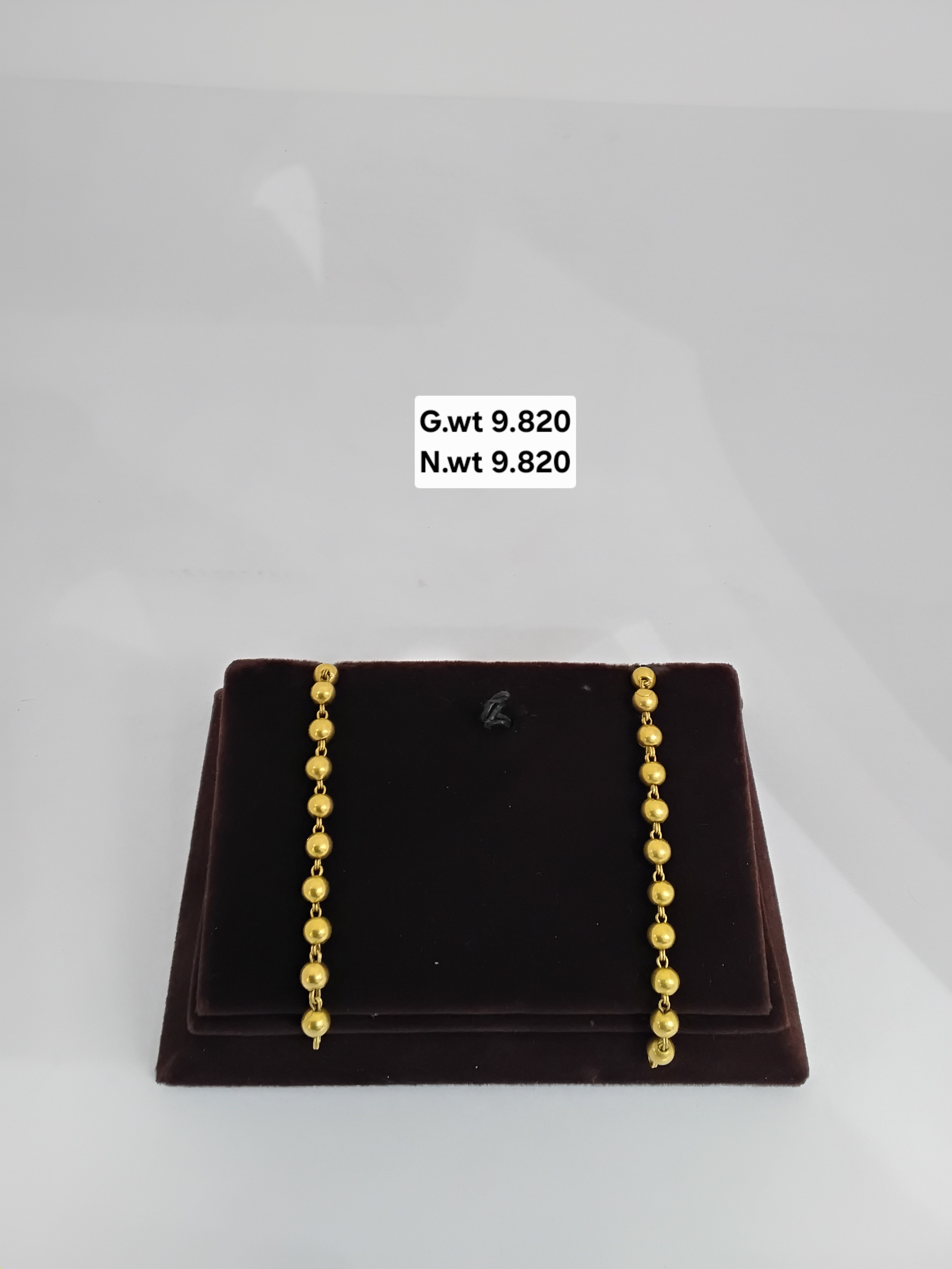 Gold Ball Chain