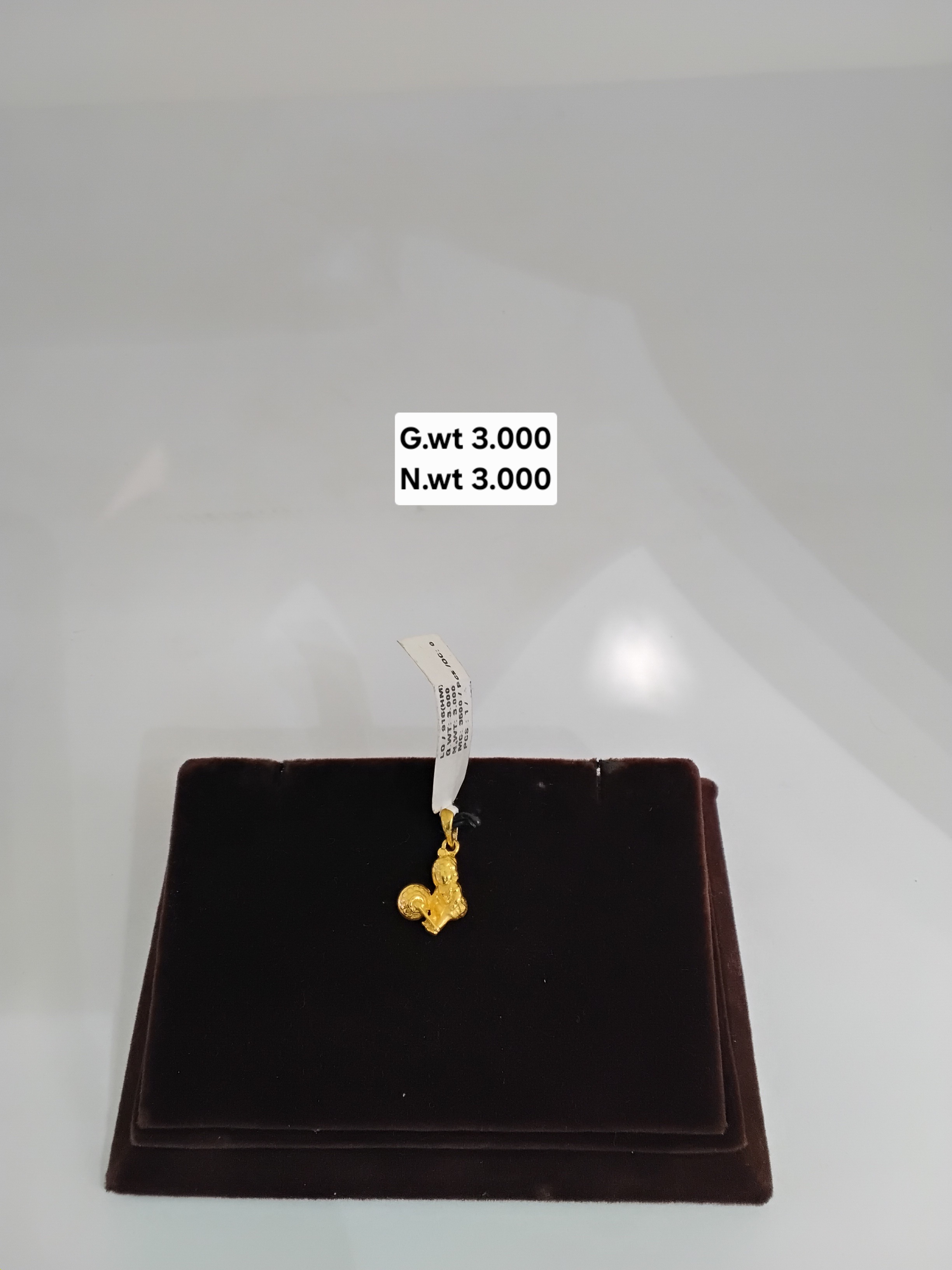 Ganesh Ji Gold Pendant