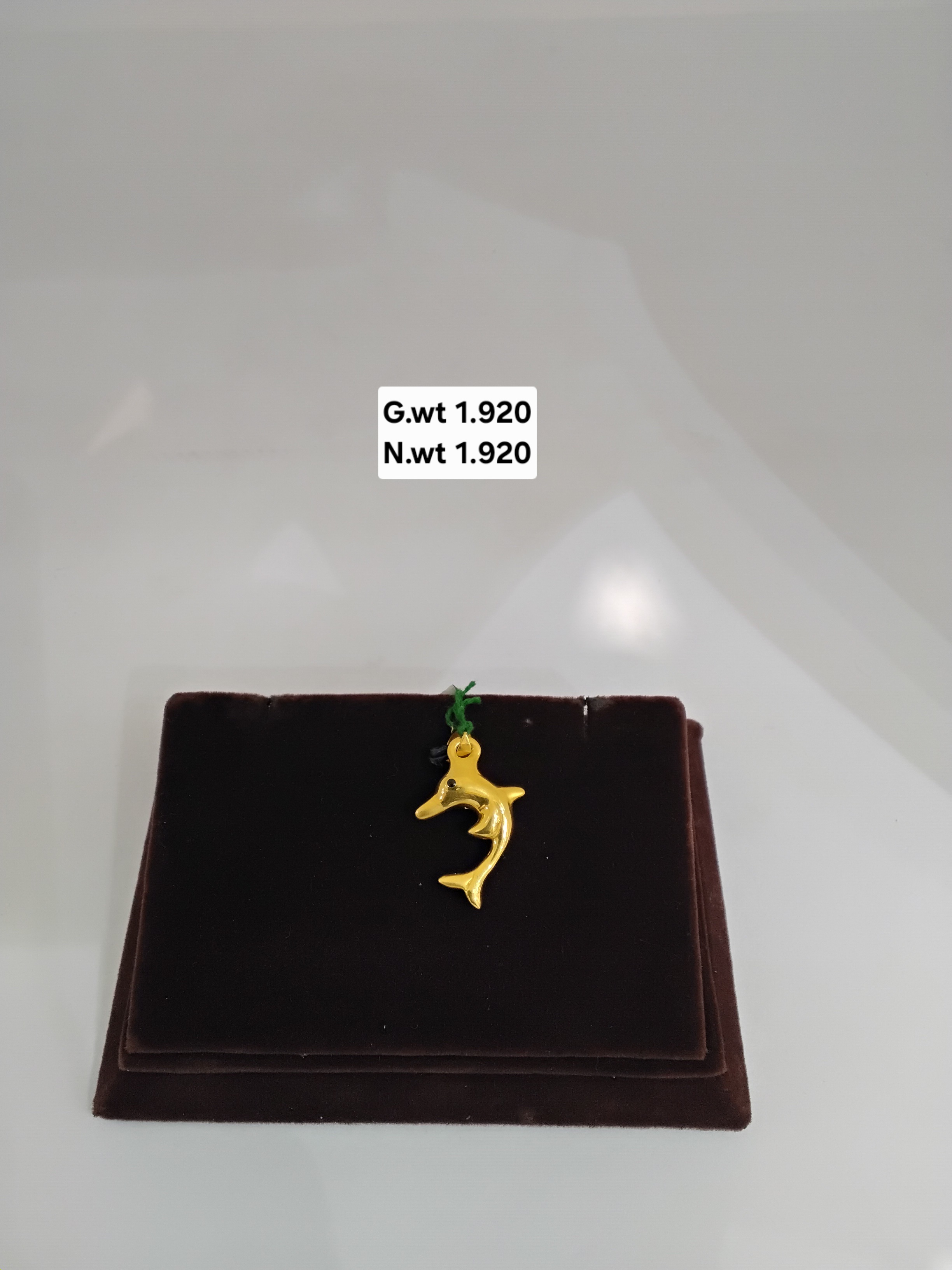 Dolphin Gold Pendant