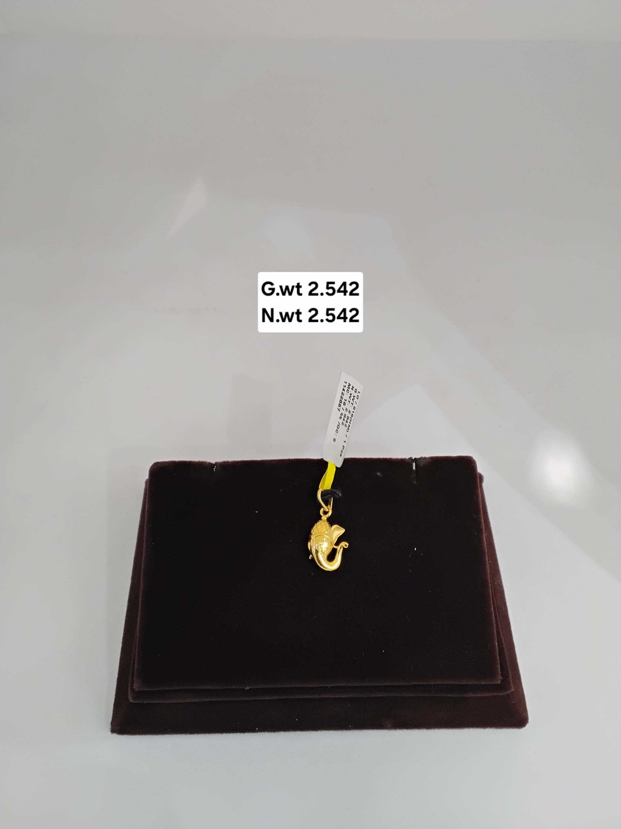 Elephant Gold Pendant