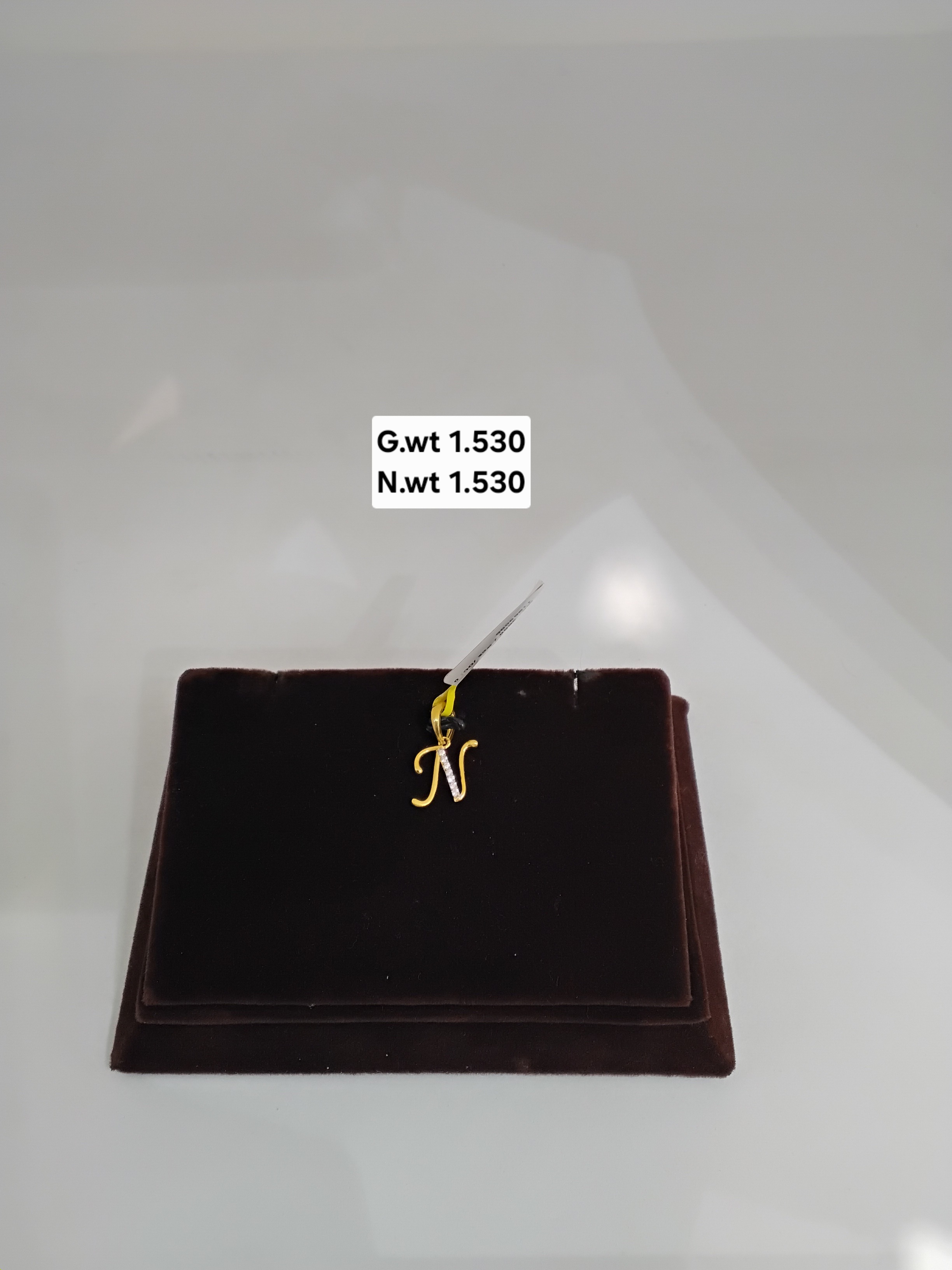 N Initial Pendant