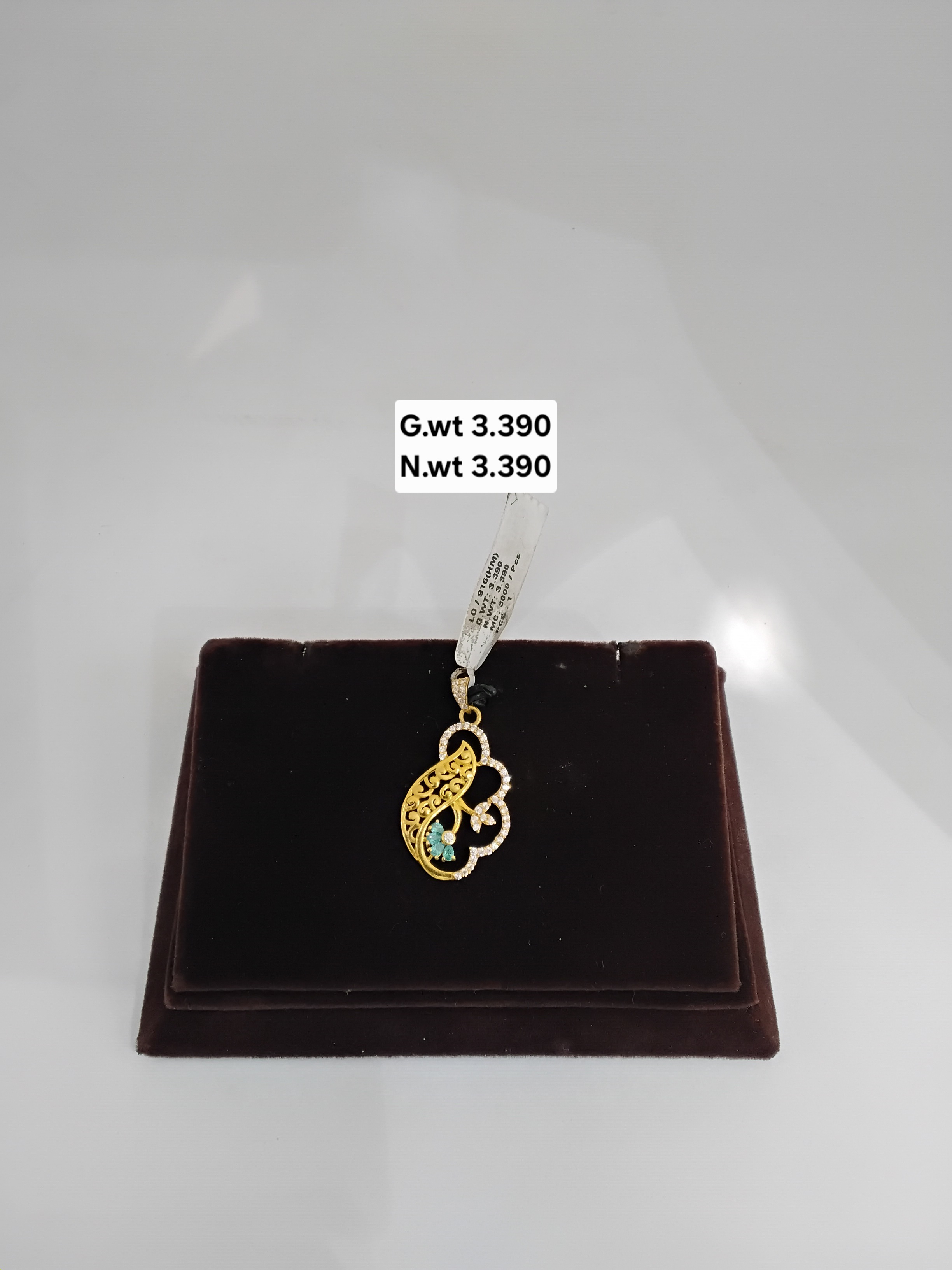 Floral Heart Pendant